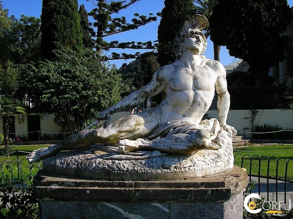 Villa Angela, Traditional Villa In The Village Agios Ioannis Peristeron  ภายนอก รูปภาพ